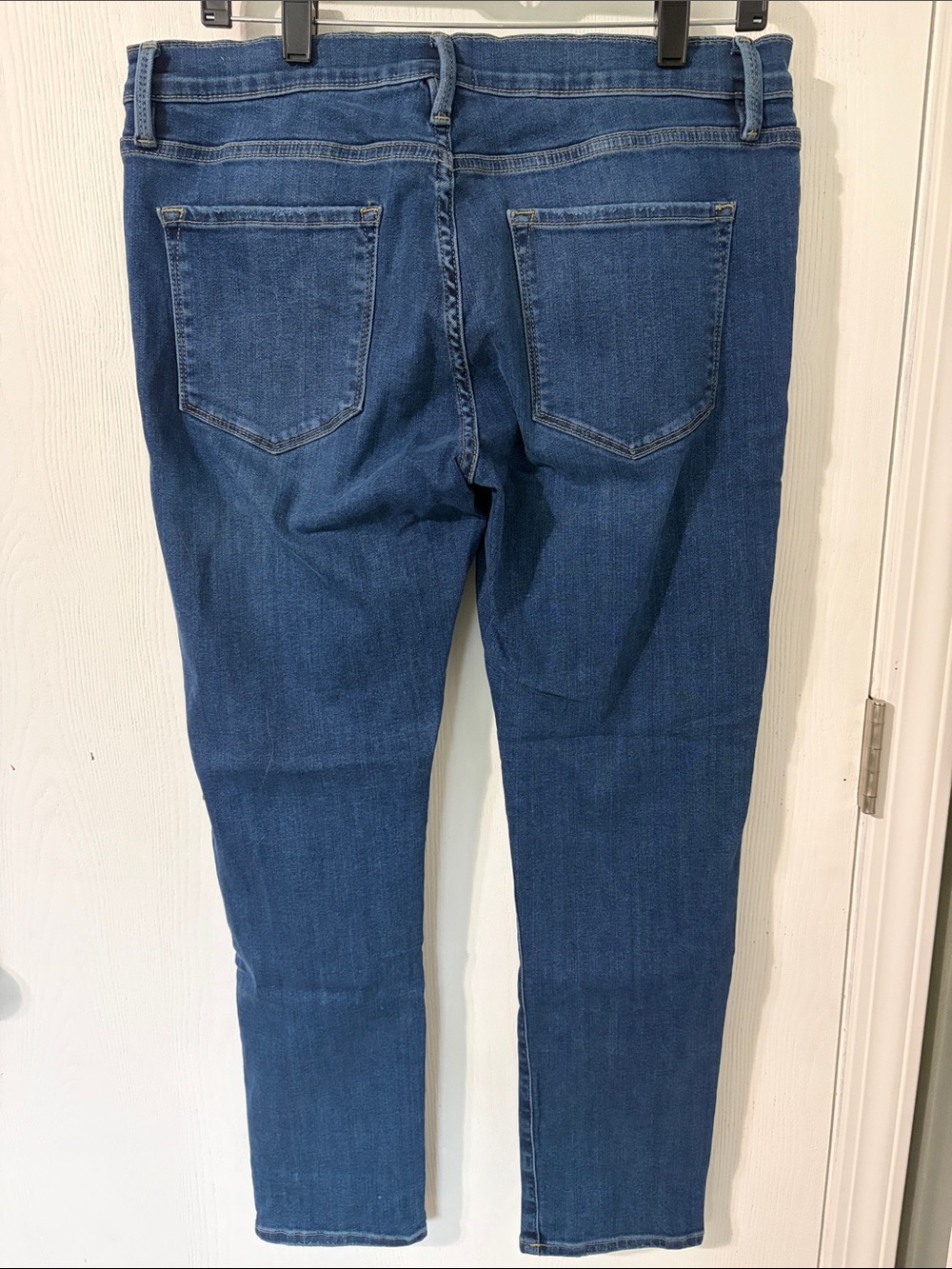 Frame Le Garçon Denim Skinny Jeans Medium Blue Wash Like New Women’s Size 10 - Picture 4 of 6